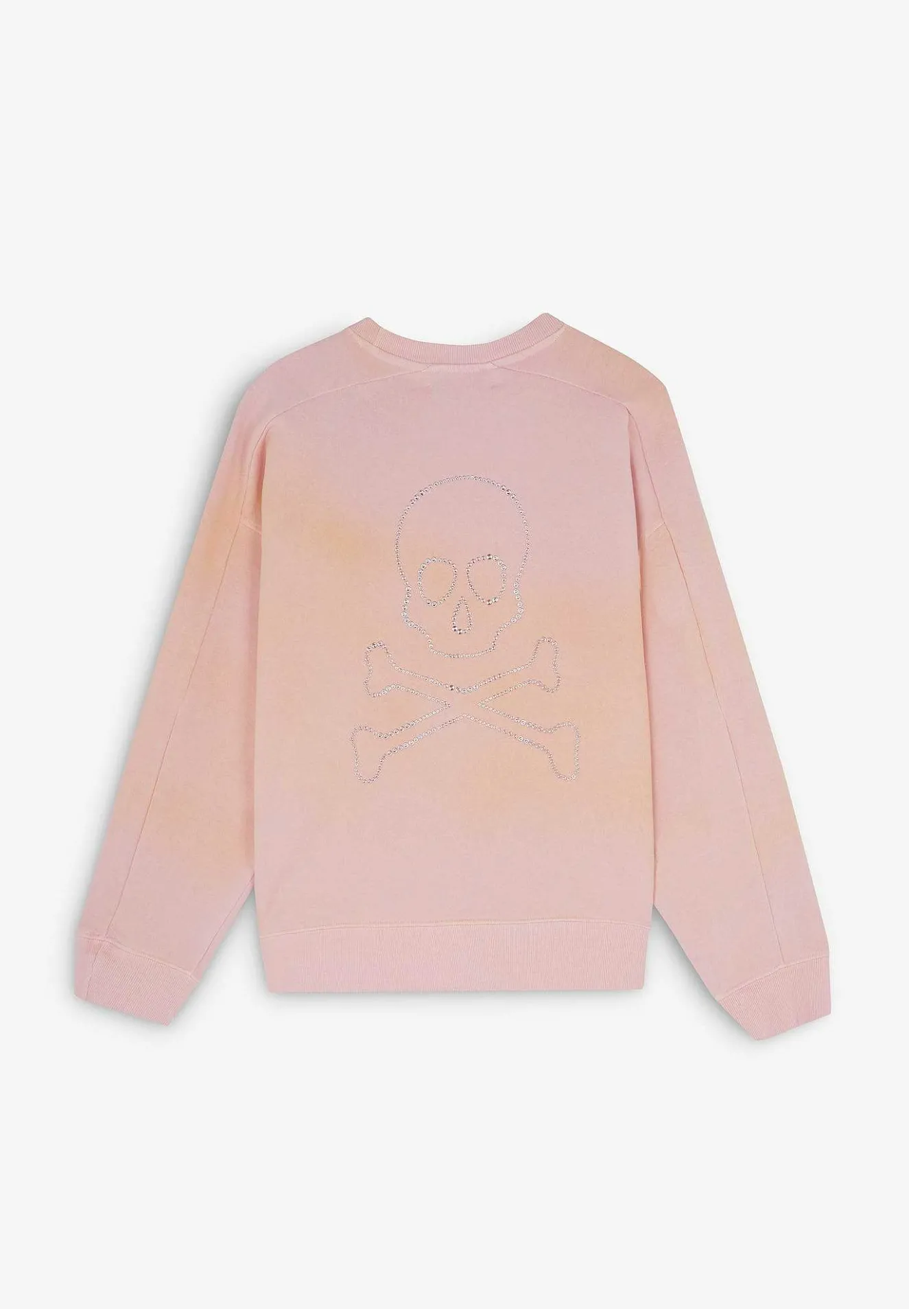 Back Skull Dyed Sweater-Scalpers Flash Sale