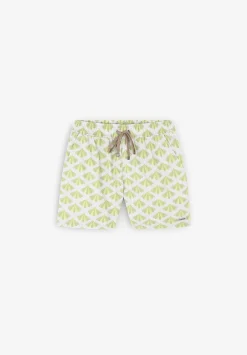 Banador Estampado Hojas-Scalpers Sale