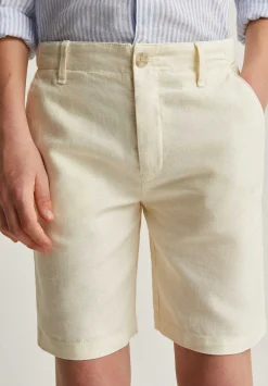 Bermudas Algodon Lino-Scalpers Fashion