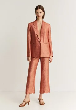 Blazer Detalle Solapas Ondas-Scalpers Online