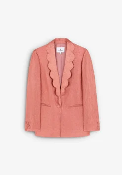Blazer Detalle Solapas Ondas-Scalpers Online