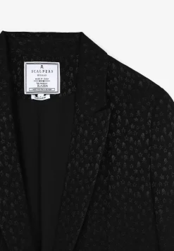 Blazer Jacquard Calaveras Estrellas-Scalpers Best Sale