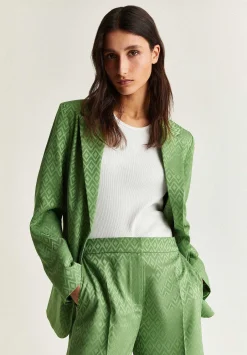 Blazer Tejido Jacquard-Scalpers Best Sale