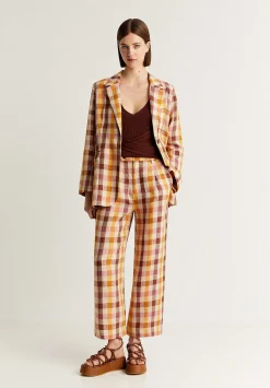 Blazer Vichy Lino-Scalpers Online
