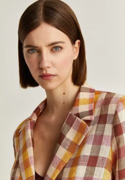 Blazer Vichy Lino-Scalpers Online