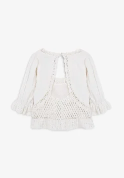 Blusa Detalles Crochet-Scalpers Best