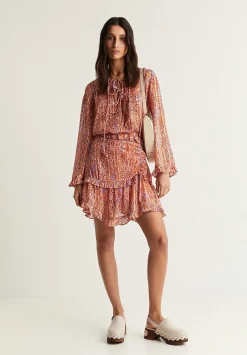 Blusa Fluida Etnica-Scalpers Clearance
