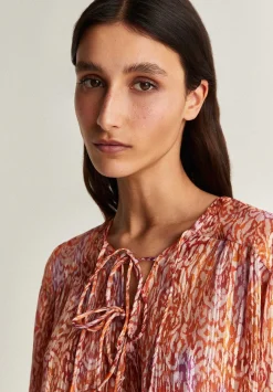 Blusa Fluida Etnica-Scalpers Clearance