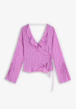 Blusa Plumeti Bajo Asimetrico-Scalpers Clearance