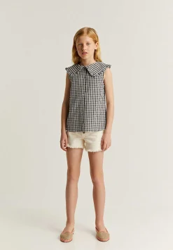 Blusa Vichy Cuello Bobo-Scalpers Store