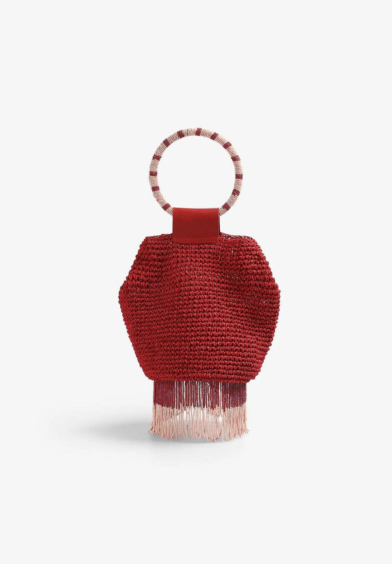 Bolso Abalorios Flecos-Scalpers Fashion