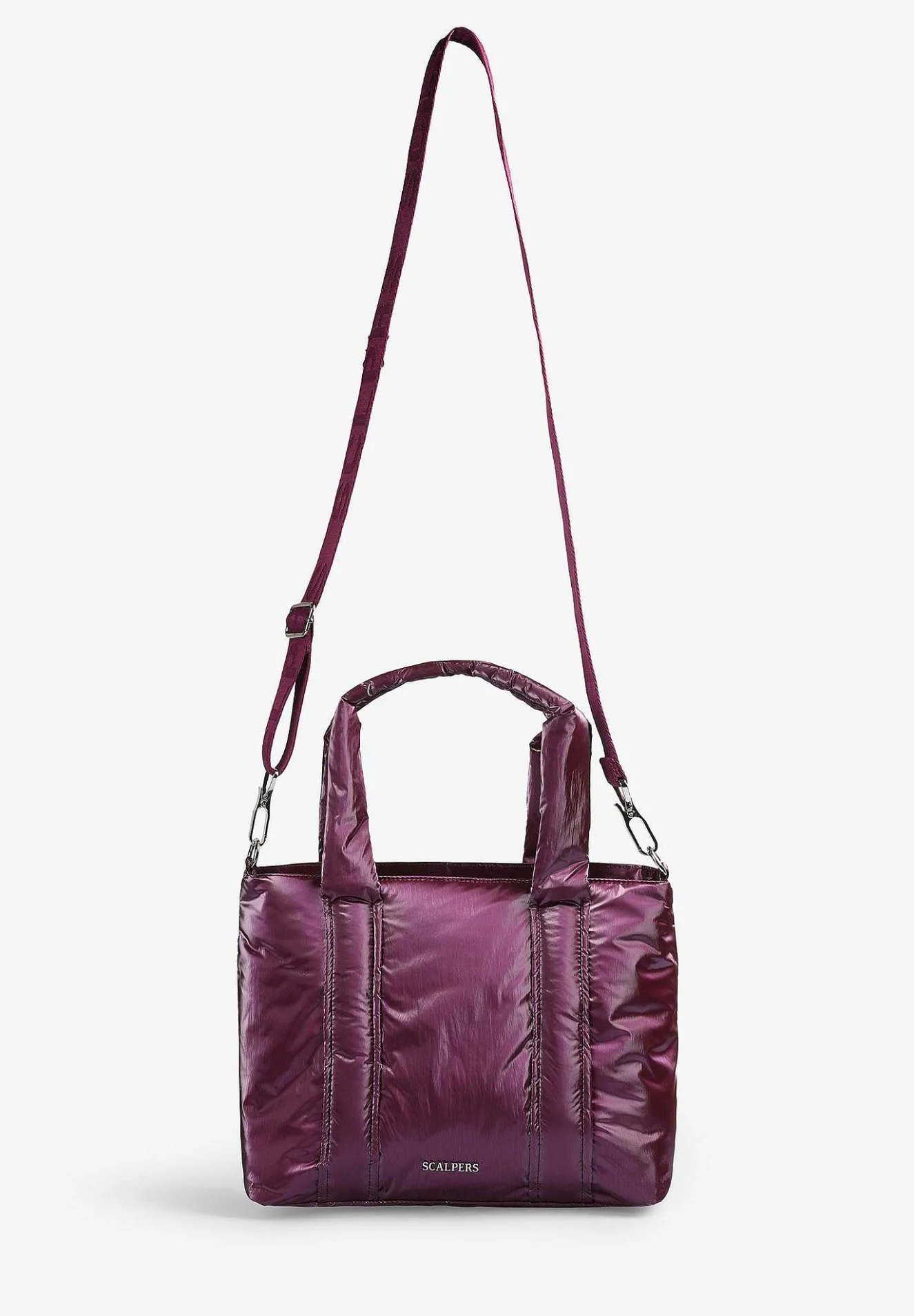 Bolso Mini Acolchado Metalizado-Scalpers Shop
