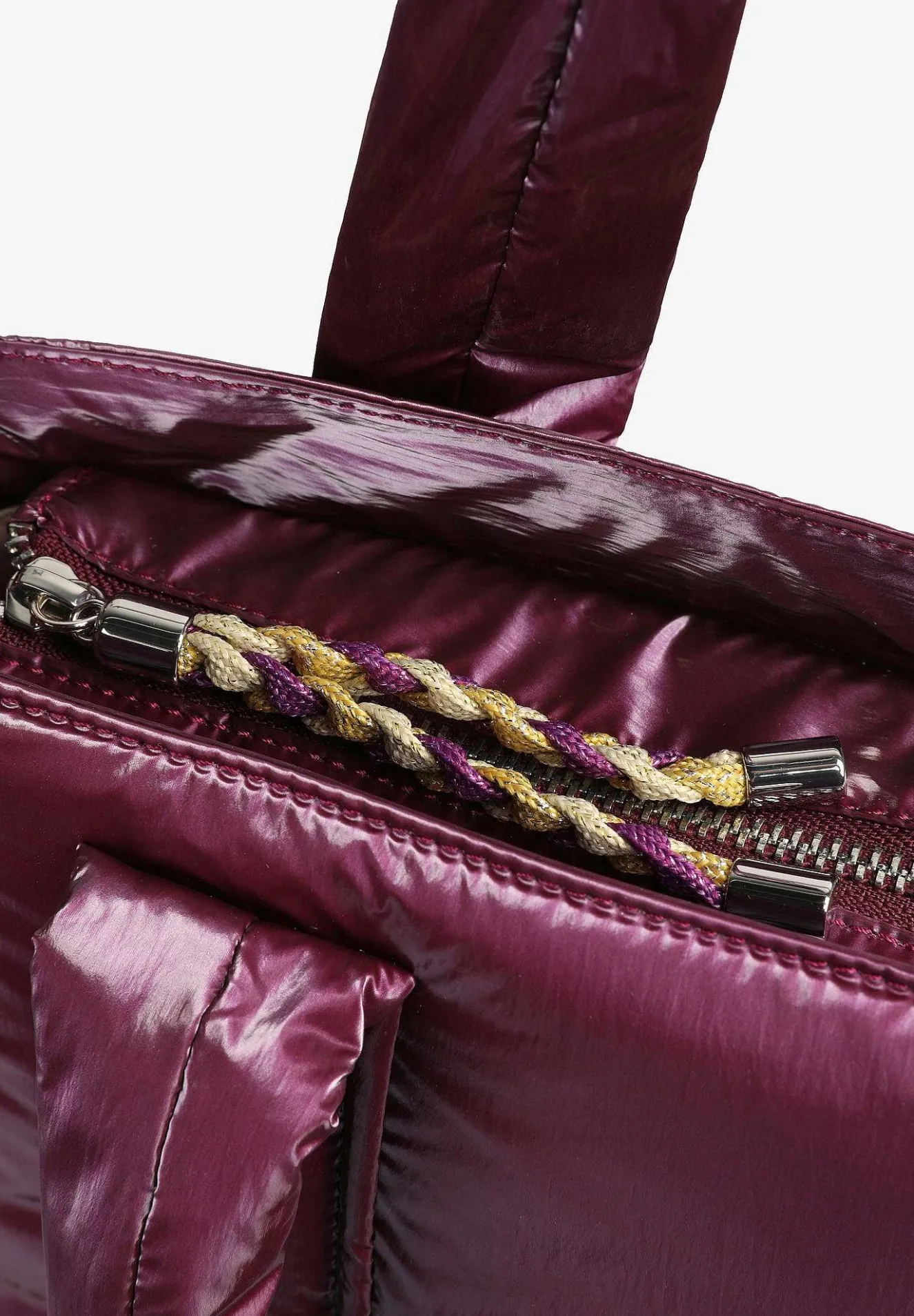 Bolso Mini Acolchado Metalizado-Scalpers Shop