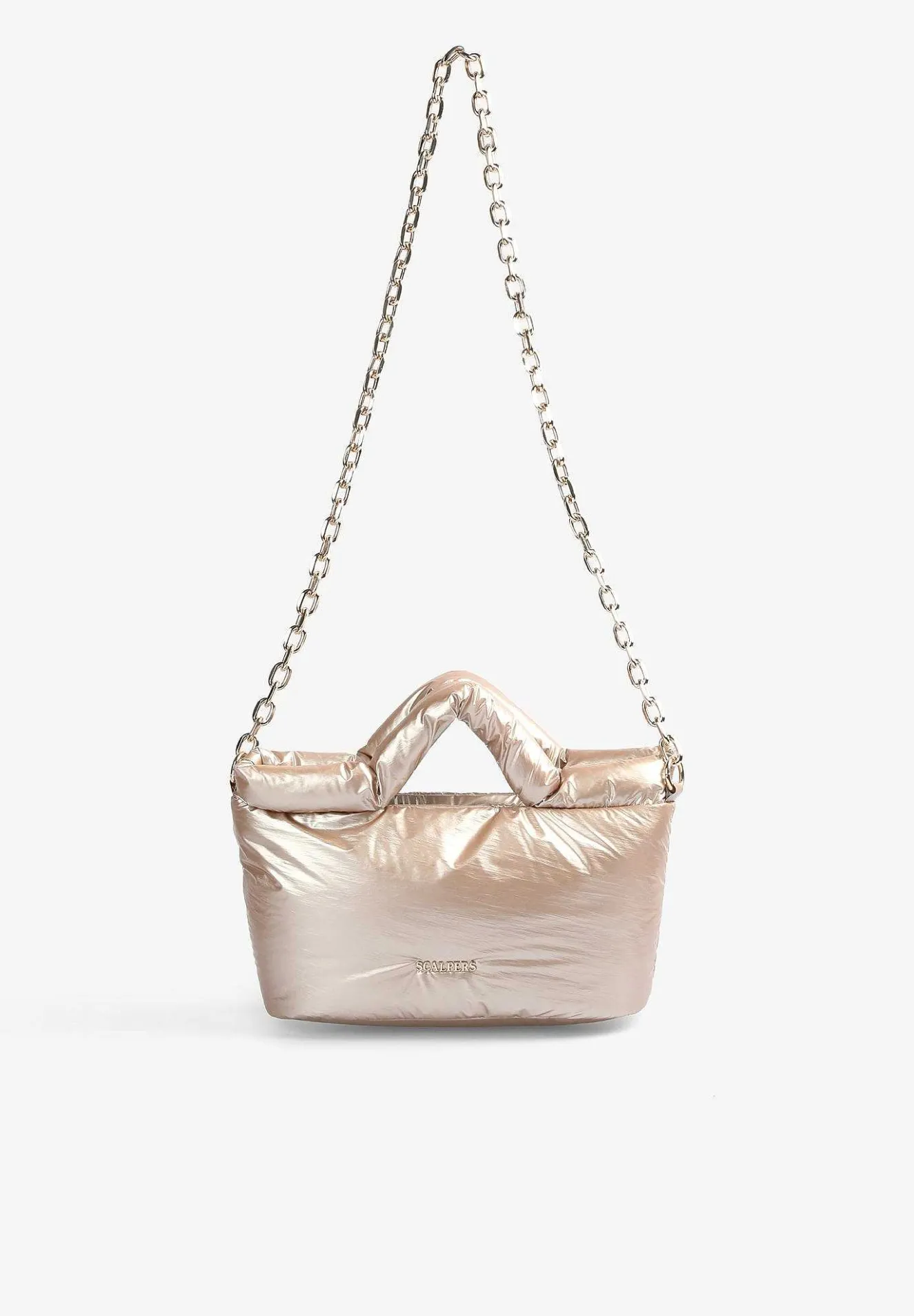 Bolso Mini Metalizado Cadena-Scalpers Discount