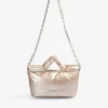 Bolso Mini Metalizado Cadena-Scalpers Flash Sale