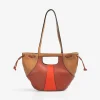 Bolso Piel Hombro Tricolor-Scalpers Discount
