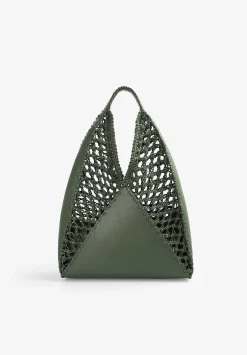 Bolso Shopper Trenzado Piel-Scalpers Discount