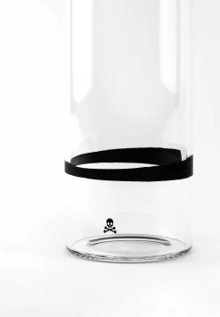 Botella Vidrio Calavera-Scalpers Outlet