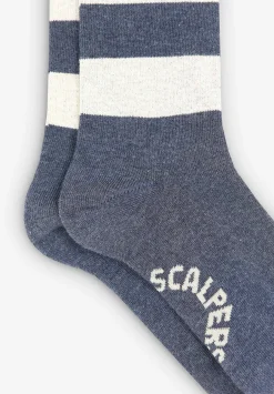 Calcetines Rayas Calavera-Scalpers Sale