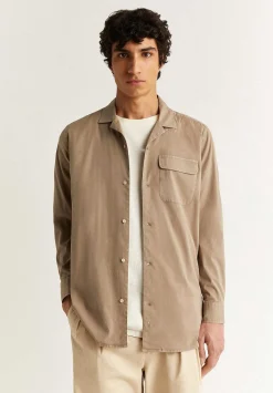 Camisa Cuello Pijamero-Scalpers Sale