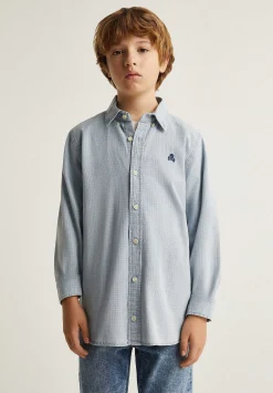 Camisa Denim Cuadros Calavera-Scalpers Discount