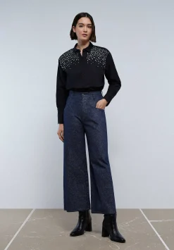 Camisa Detalle Abalorios-Scalpers Online