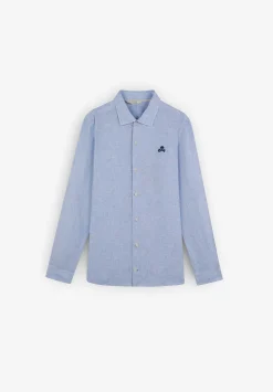 Camisa Lino Cuello Cutaway-Scalpers Store