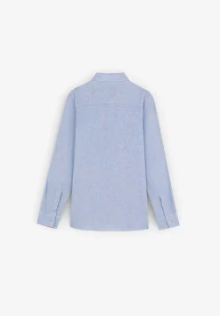 Camisa Lino Cuello Cutaway-Scalpers Store