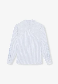 Camisa Lino Rayas Combinadas-Scalpers Outlet