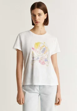 Camiseta Calavera Glitter-Scalpers Cheap