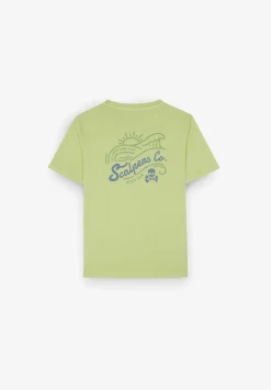 Camiseta Calavera Print High Density-Scalpers Cheap