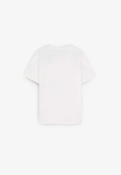 Camiseta Calavera Print Zigzag-Scalpers Cheap