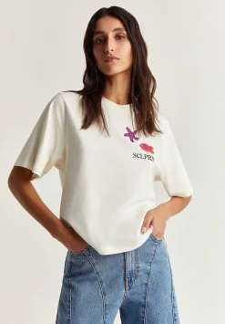Camiseta Detalle Crochet-Scalpers Clearance