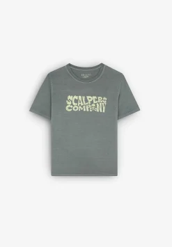 Camiseta Efecto Lavado Print-Scalpers Flash Sale