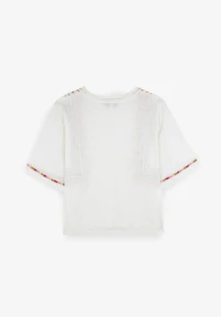 Camiseta Etnica Bordada-Scalpers Shop