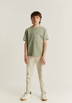 Camiseta Lavada Print Trasero-Scalpers Fashion