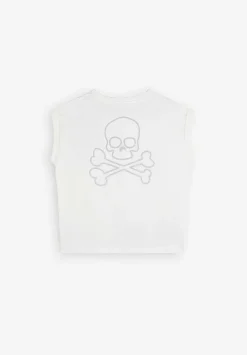 Camiseta Nudo Calavera Glitter-Scalpers Sale
