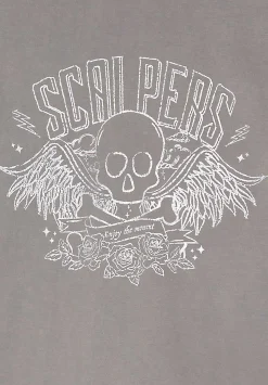 Camiseta Print Frontal Foil-Scalpers Online