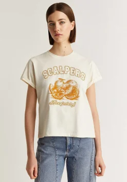 Camiseta Print Lurex-Scalpers Best Sale
