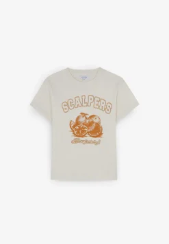 Camiseta Print Lurex-Scalpers Best Sale
