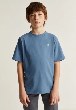 Camiseta Print Trasero Contraste-Scalpers Shop