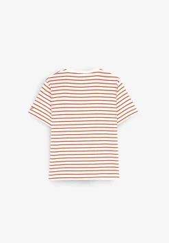 Camiseta Rayas Detalle Pliegues-Scalpers Cheap