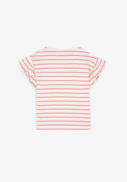 Camiseta Rayas Volante Manga-Scalpers Store