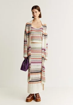 Cardigan Crochet Multicolor-Scalpers New
