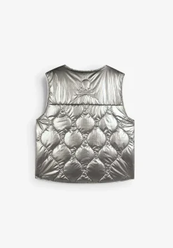 Chaleco Acolchado Cuello Redondo-Scalpers Best Sale