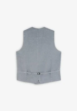 Chaleco Chaque Cuello Redondo-Scalpers Flash Sale