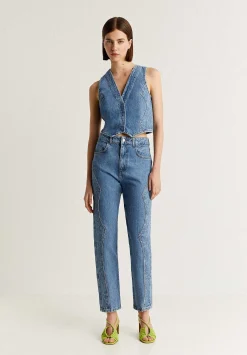 Chaleco Denim Textura-Scalpers New