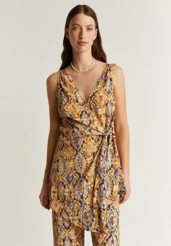 Chaleco Print Nudo Lateral-Scalpers Best Sale