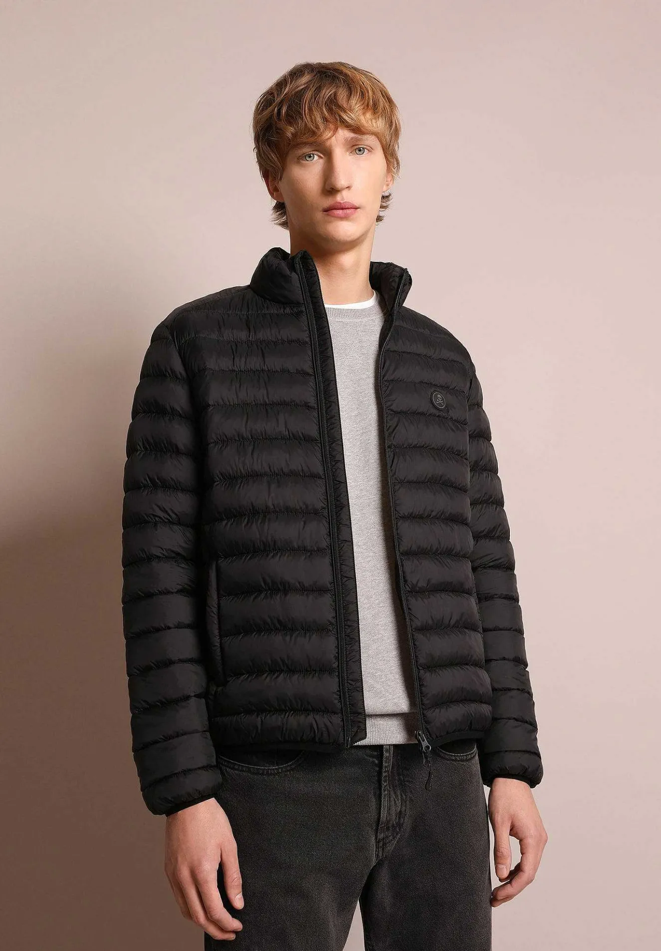 Chaqueta Acolchada Calavera-Scalpers Flash Sale