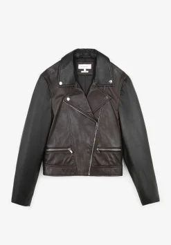 Chaqueta Biker Bicolor-Scalpers Discount